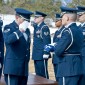 Honor Guard folding the flag